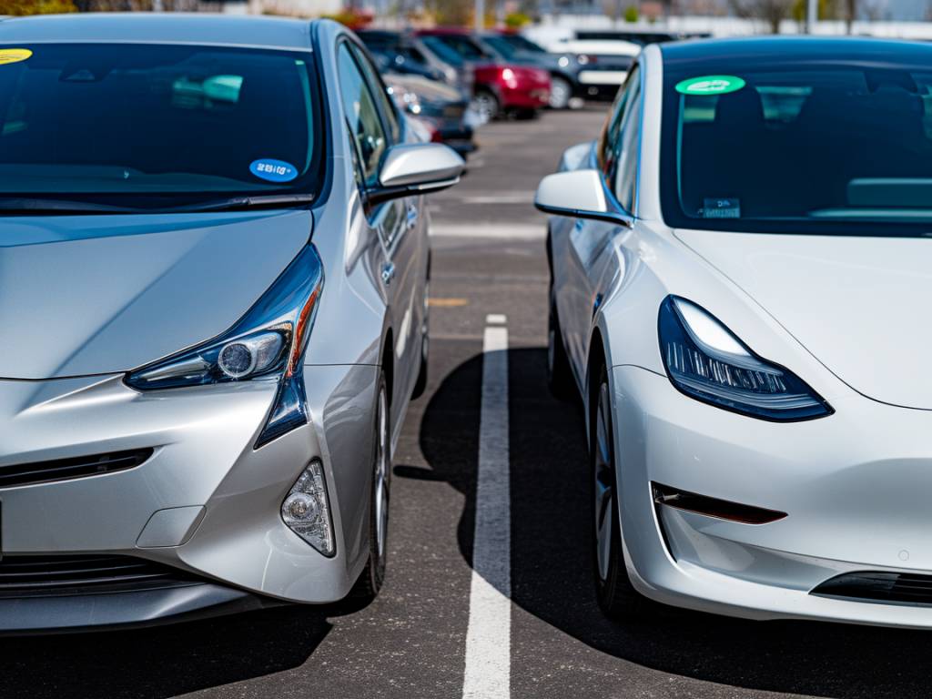 Les différences entre une voiture hybride et une voiture 10 électrique